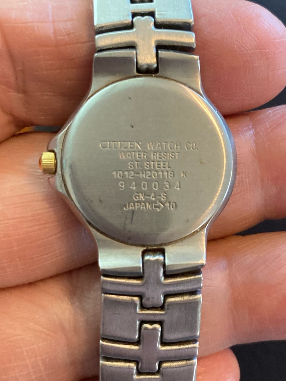 Citizen Two-Tone Silver and Gold Stainless Steel Watch